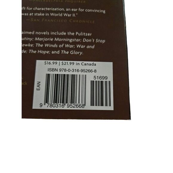 The winds of war by Herman Wouk back bay books isbn 9780316952668 - Picture 5 of 5